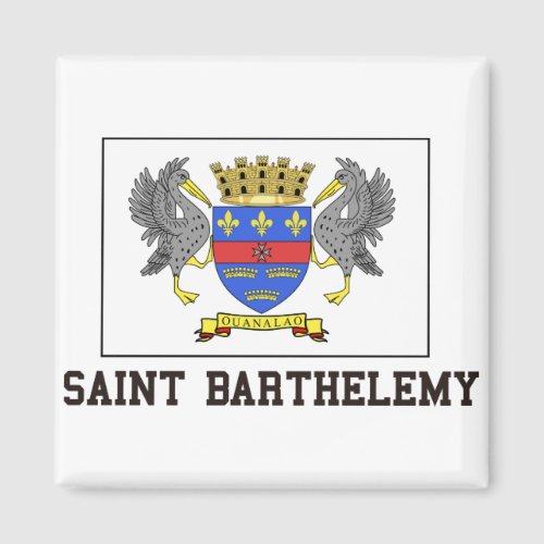 Saint Barthelemy Magnet