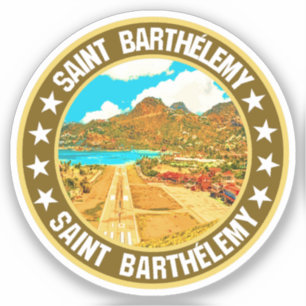 Saint Barthélemy                                   Sticker