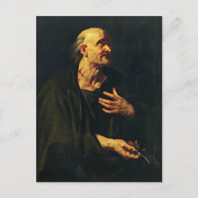 Saint Bartholomew the Apostle by Rubens Postcard (Front)