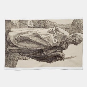Saint Bartholomew the Apostle Fine Art Kitchen Towel