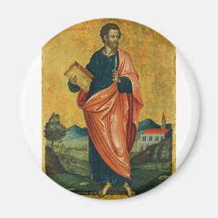 Saint Bartholomew the Apostle Fine Art Magnet