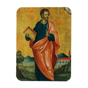 Saint Bartholomew the Apostle Fine Art Magnet