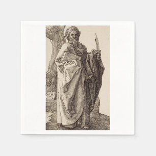 Saint Bartholomew the Apostle Fine Art Napkins