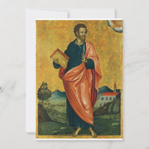 Saint Bartholomew the Apostle Fine Art Thank You Card