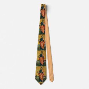 Saint Bartholomew the Apostle orthodox icon Neck Tie