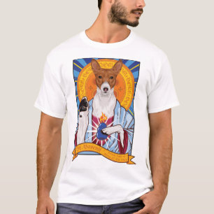 Saint Basenji Dog T-Shirt