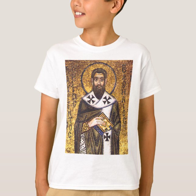 Saint Basil of Caesarea T-Shirt (Front)