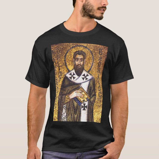 Saint Basil of Caesarea T-Shirt (Front)