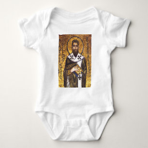 Saint Basil the Great Mosaic Baby Bodysuit