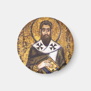Saint Basil the Great Mosaic Magnet