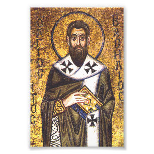 Saint Basil the Great Mosaic Photo Print