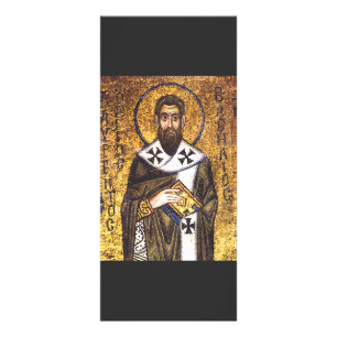 Saint Basil the Great Mosaic Rack Card