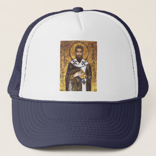 Saint Basil the Great Mosaic Trucker Hat