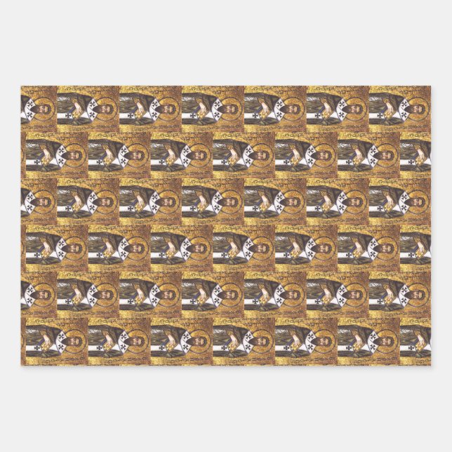 Saint Basil the Great Mosaic Wrapping Paper Sheets (Front)