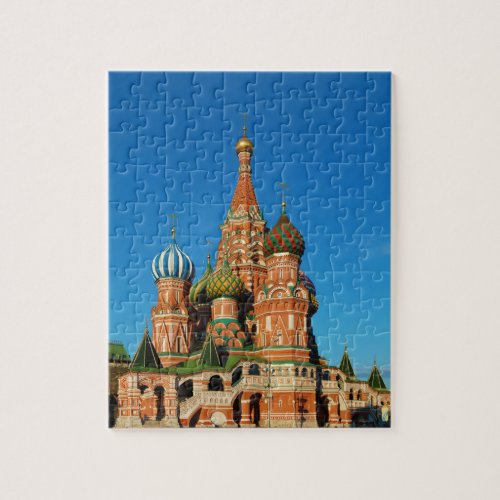 Saint Basils Cathedral Moscow Russia Jigsaw Puzzle