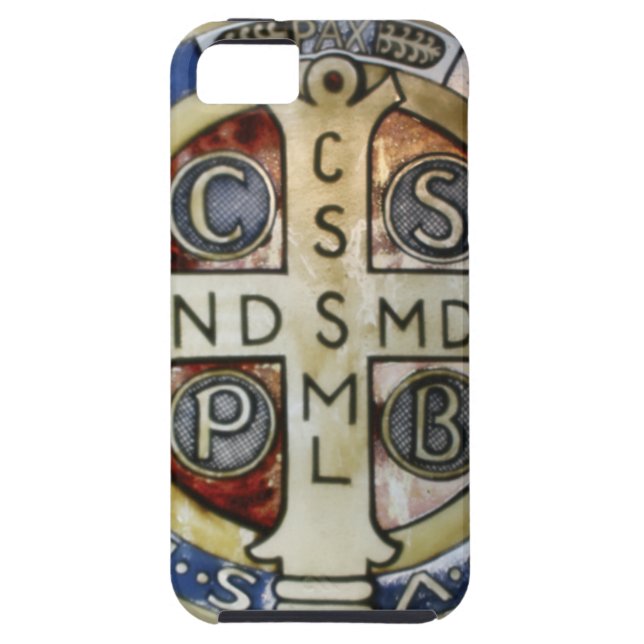 SAINT BENEDICT CATHOLIC 09 CUSTOMIZABLE PRODUCTS Case-Mate iPhone CASE (Back)