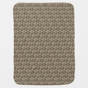 Saint Benedict Catholic Baby Blanket