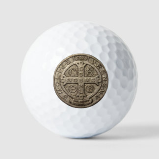 Saint Benedict Medal Golf Balls