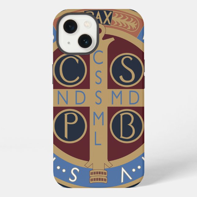 Saint Benedict Medal Iphone Case (Back)