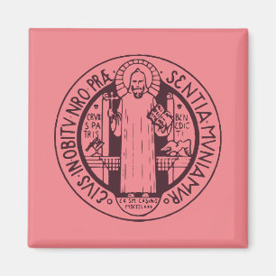 Saint Benedict Medal Magnet