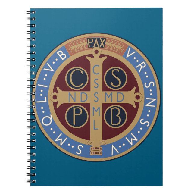 Saint Benedict Medal Notebook (Front)