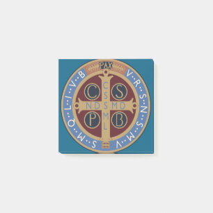 Saint Benedict Medal Post-it Notes