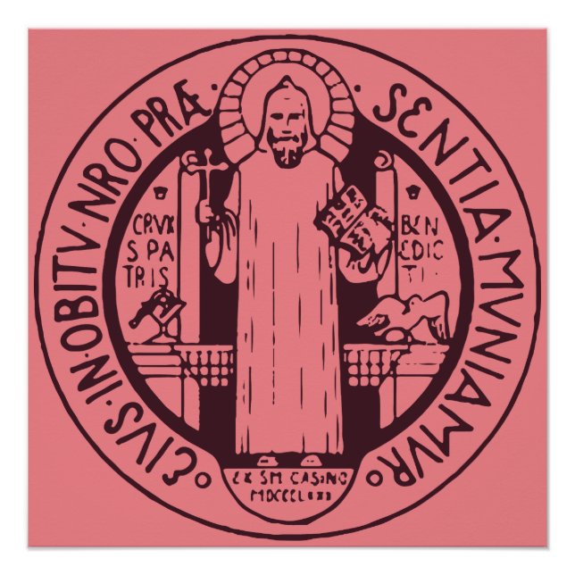 Saint Benedict Medal Poster (Front)