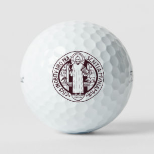 Saint Benedict Medal - Protective Faith Golf Balls