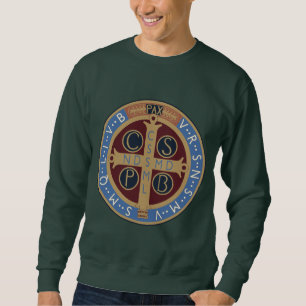 Saint Benedict Medal Sweatshirt