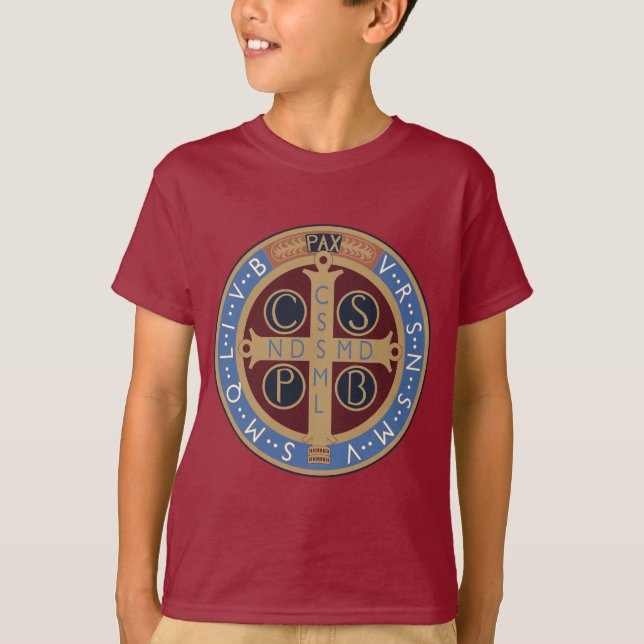 Saint Benedict Medal T-Shirt (Front)