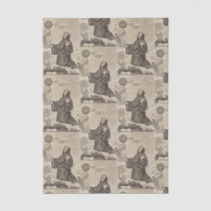 Saint Benedict of Nursia Father of Monasticism Tissue Paper