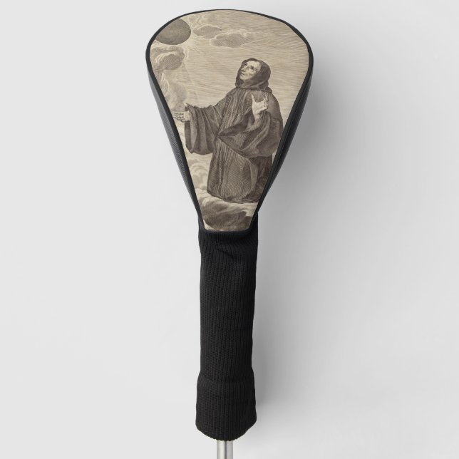 Saint Benedict of Nursia  Golf Head Cover (Front)