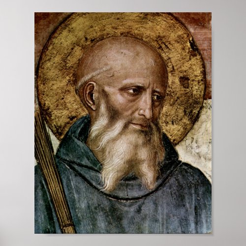 Saint Benedict Poster