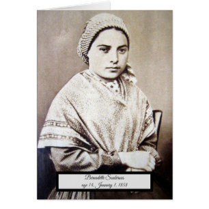Saint Bernadette Cards