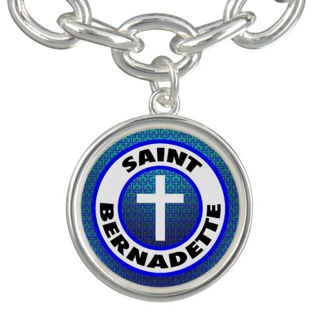 Saint Bernadette Charm Bracelet (Design)