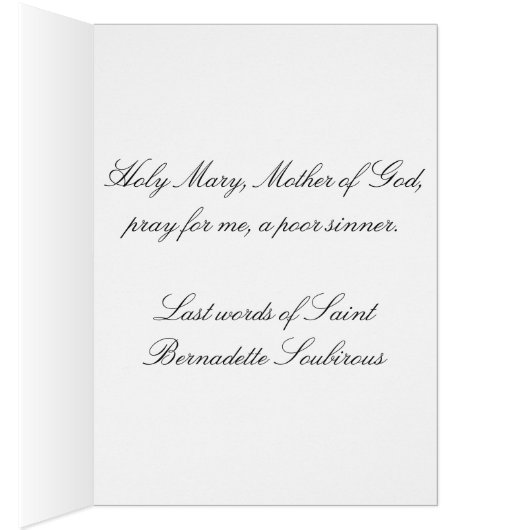 Saint Bernadette Of Lourdes (Inside (Right))