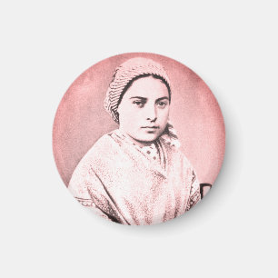 Saint Bernadette Soubirous as a child Magnet