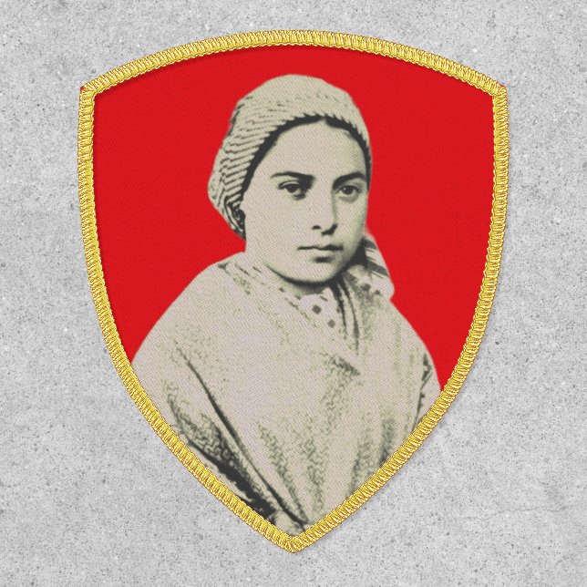 Saint Bernadette Soubirous as a child Patch (Front)