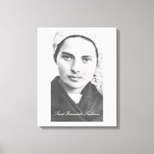 Saint Bernadette Soubirous Canvas Print
