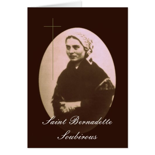 Saint Bernadette Soubirous Cards (Front)