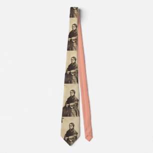 Saint Bernadette Soubirous Classical Fine Art Neck Tie