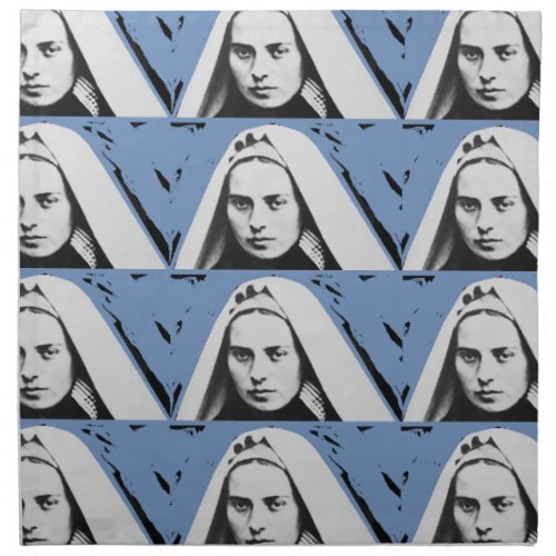 SAINT BERNADETTE SOUBIROUS CLOTH NAPKIN