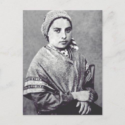 Saint Bernadette Soubirous Postcard