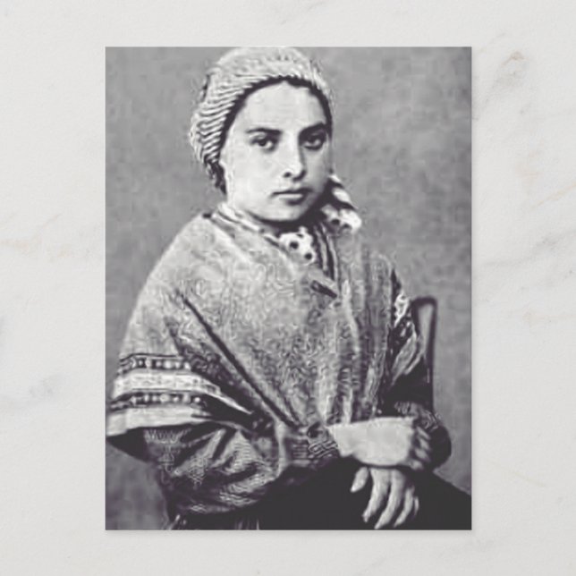 Saint Bernadette Soubirous Postcard (Front)