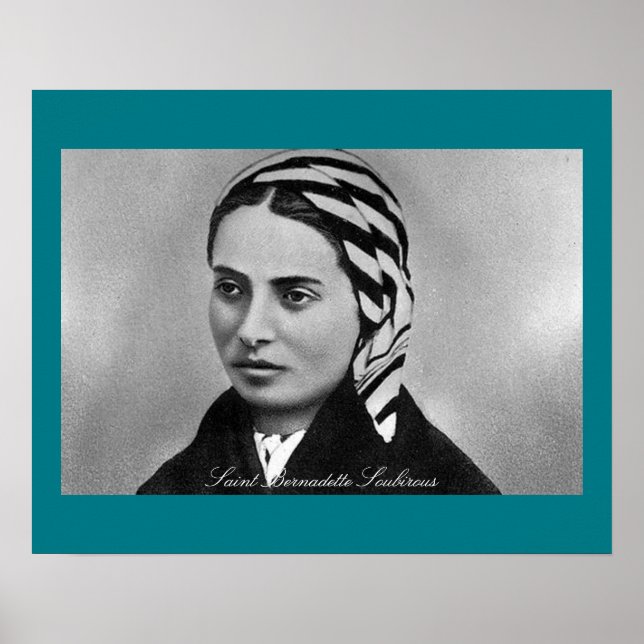 Saint Bernadette Soubirous Poster (Front)