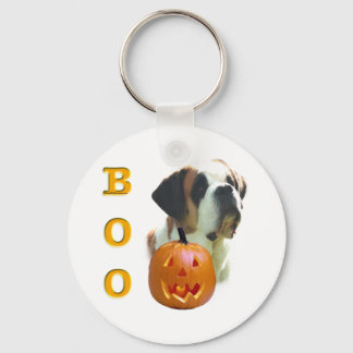 Saint Bernard Boo Keychain