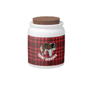 Saint Bernard Candy Jar