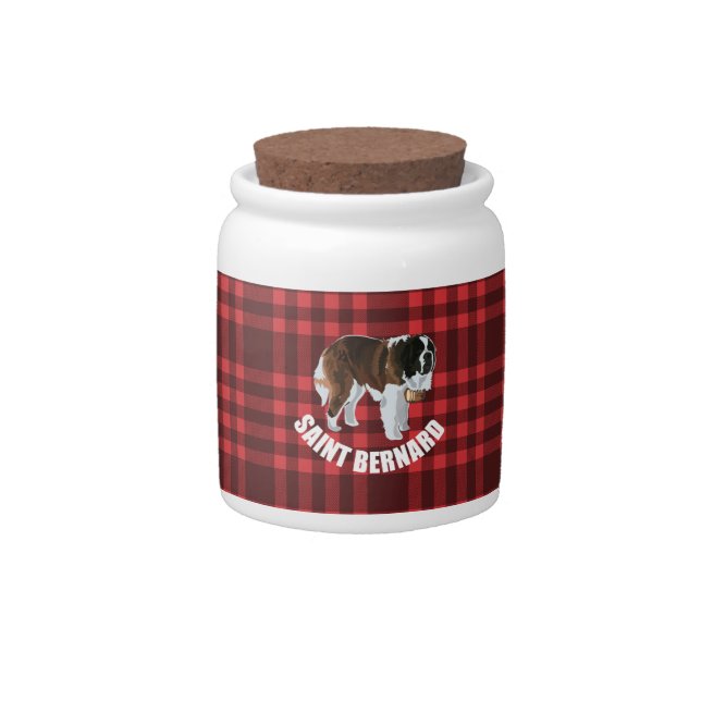 Saint Bernard Candy Jar (Front)
