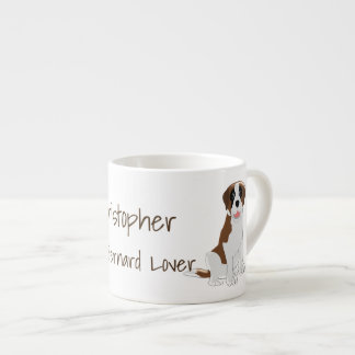 Saint Bernard Design Personalised Espresso Cup
