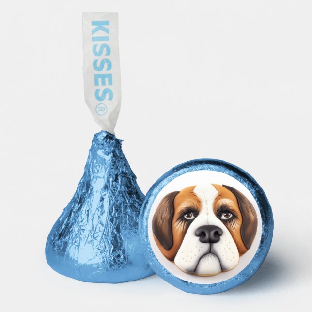 Saint Bernard Dog 3D Inspired Hershey®'s Kisses® (Front)
